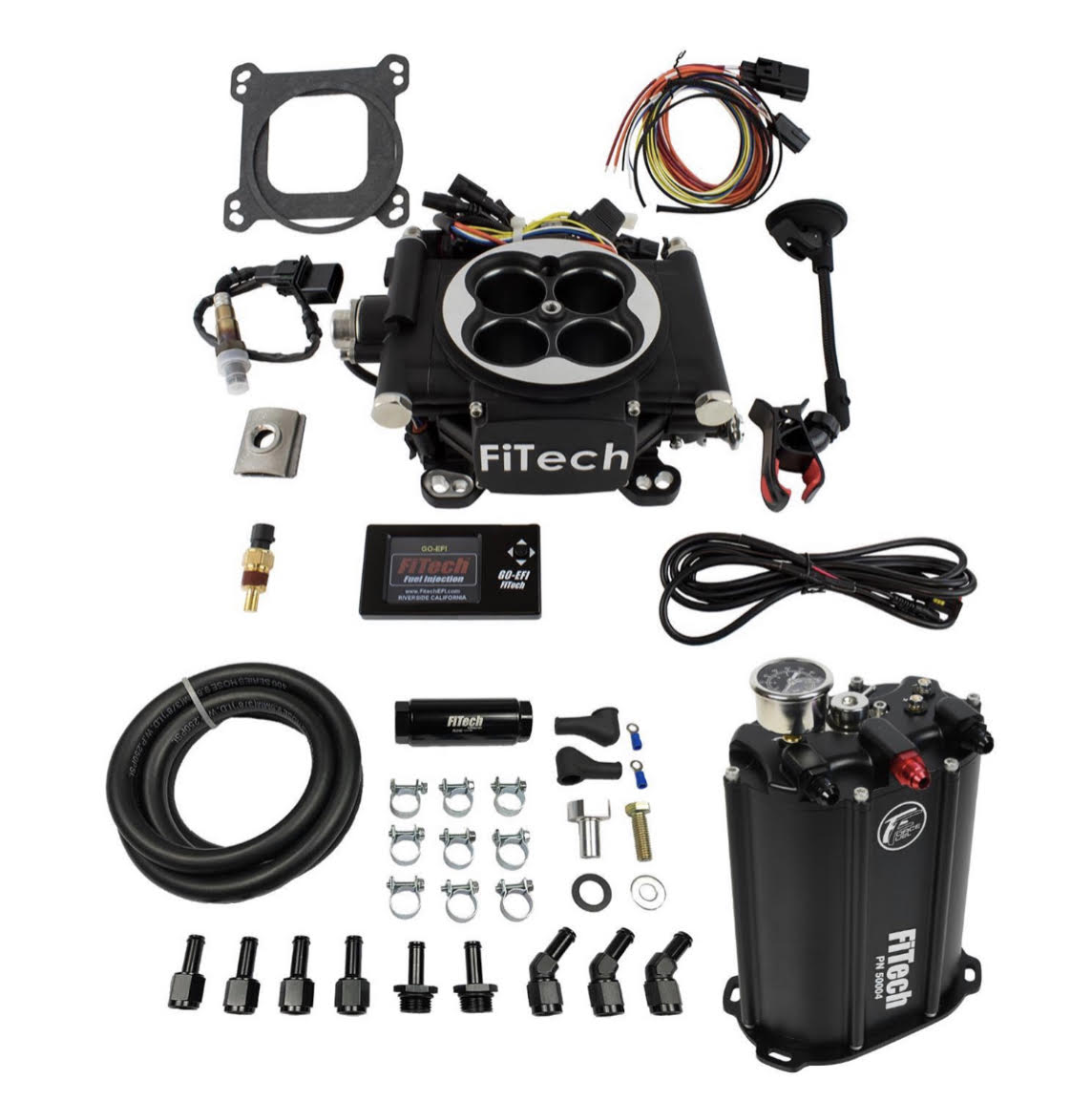 FITECH Go EFI 4  600hp system with pump complete kit